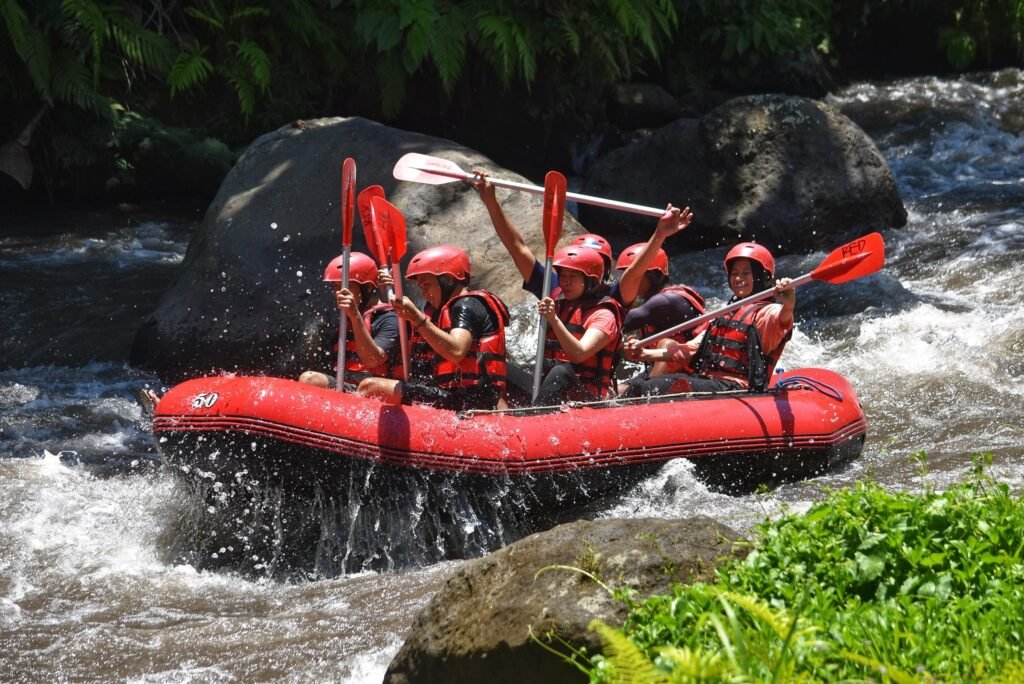 ayung river rafting white waterr